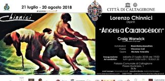 “Angeli a Calatagèron”: personale di Lorenzo Chinnici a Caltagirone (CT) Lorenzo Chinnici