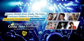 Genova, in arrivo un mega concerto per i 70 anni della Costa Genova mega concerto 70 anni della Costa