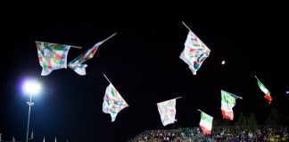 Successo a Montefalco per la Nazionale italiana sbandieratori