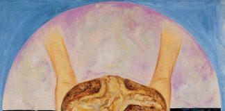 Il pittore Guadagnuolo ricorda Kofi Annan con un’opera pittore Guadagnuolo ricorda Kofi Annan opera