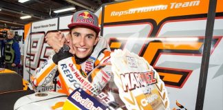 Marc Marquez vince il MotoGP 2018, un tributo da Tissot March Marquez