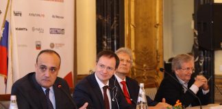 Chiusura de “Le stagioni russe” con il Ministro Bonisoli e il Ministro Medinsky