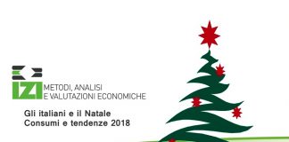 Gli italiani e il Natale, consumi e tendenze 2018: sondaggio di IZI