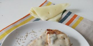 Arista di maiale croccante con copertura di Emmental, la ricetta Arista di maiale croccante con copertura di Emmental