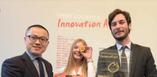 Fruit Logistica Innovation Award 2019, vince la Jingold jingold premiazione Berlino fruit logistica