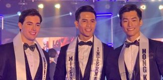 Mister Internazionale, secondo posto per Francesco Piscitelli trio vincitori