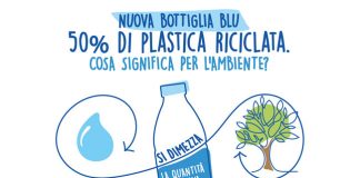 Meno plastica nelle bottiglie blu Parmalat analisi lca università Parma