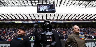 Omaggio a Star Wars prima di Inter – Atalanta omaggio star wars 8 aprile 2019 San Siro Milano