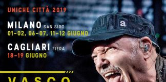 Vasco Rossi, per la prima volta in assoluto 6 live a San Siro e 2 live a Cagliari: nuovi dettagli sul tour Vasco non stop live 019
