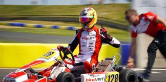 Alex Irlando al ProKart Raceland di Wackersdorf alex irlando wackersdorf