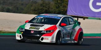Bizzaglia e Marchio sulla quinta Honda di MM Motorsport honda civic tcr
