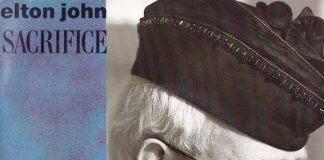 “Sacrifice” pone i cuori in primo piano e coccola compiacendoci Sacrifice Elton John