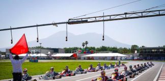Alex Irlando in pista per il 3° round WSK Euro Series alex irlando in pista