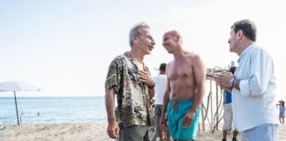 Aldo, Giovanni e Giacomo sul set in Puglia per “Odio l’estate”, diretto da Massimo Venier