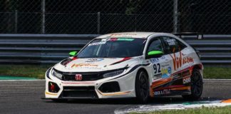 Kevin Giacon alla Peroni Race sulla Civic FK7 honda kevin giacon