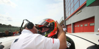 Jonathan Giacon nel weekend al Mugello per il TCR Italy Jonathan Giacon (Honda Civic TCR #14)