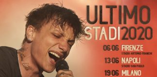 Ultimo, primo tour negli stadi nell’estate 2020: ecco le date
