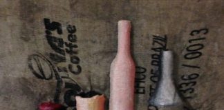 La juta trova nuova vita nelle opere intense di Giuseppe Trentacoste la natura morta