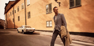 Freida Pinto e Alexander Skarsgard testimonial campagna Clarks skarsgard clarks