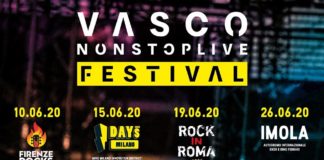 UFFICIALE: Ecco le date del VascoNonStopFestival2020! Vasco Rossi batte...Vasco Rossi: 250mila biglietti venduti, Roma raddoppia!
