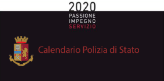 Presentato il Calendario della Polizia di Stato 2020