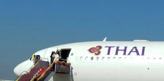 Thai Airways ha avuto a bordo Papa Francesco per il viaggio apostolico in Thailandia e Giappone