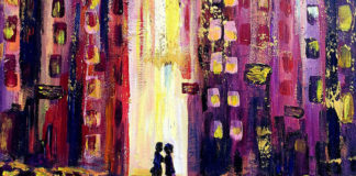 Poetic colours and a positive look at the engaging art of Kevin J. Padilla (IE) lovers embrace