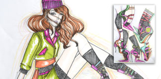 20° Concorso per giovani stilisti “Un Talento per la Scarpa”: come partecipare lavoro battellini vincitore 2019