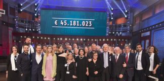 Telethon 2019, oltre 45 milioni di euro raccolti telethon finale 2019