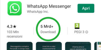 WhatsApp, 5 miliardi di download su Android