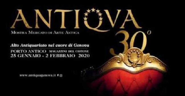 Antiqua 2020, edizione numero trenta al Porto Antico di Genova Antiqua 2020, edizione numero trenta al Porto Antico di Genova