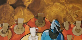 Joy of living and stylish convivial atmospheres in Jaber Khudhair’s Neocubism (IE) at the friends cafe