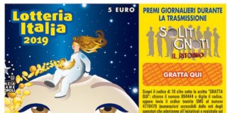 Lotteria Italia: primo premio da 5 milioni a Torino lotteria italia 2019
