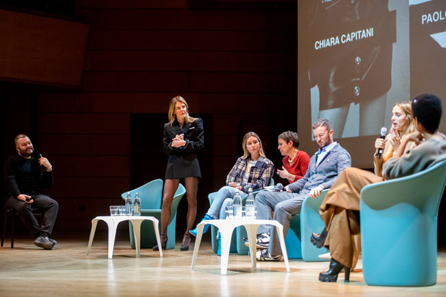 incontro ‘Influencing the future - The digital communication in fashion’ Milano