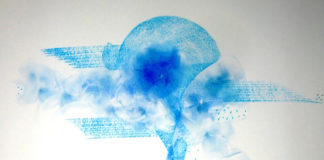 The impalpable and evanescent figures protagonists of Melinda Barwanietz Bezeredy’s artworks (IE) blu soul