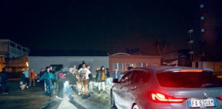 Nuova BMW Serie 1 sul set per un nuovo video musicale Nuova BMW Serie 1