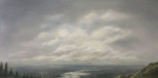 Romantic landscapes and enveloping atmospheres in Renato Sniecikoski’s paintings (IE) view from the hilside belvedere