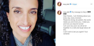 Noa, messaggio agli italiani: ‘Siate forti, siate pazienti’