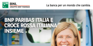 BNP Paribas Italia è al fianco della Croce Rossa Italiana