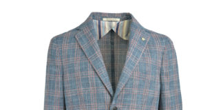 Blazer destrutturati e abiti maschili: collezione Malcom SS2020 giacca malcom