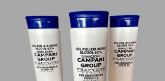 Dalla collaborazione tra Campari e Intercos gel alcoolici destinati agli operatori sanitari degli ospedali lombardi