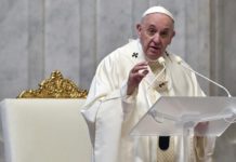 Papa Francesco: “La pace è duratura solo se parte dal perdono” papa francesco