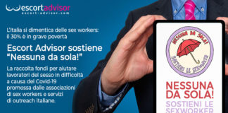 Escort in povertà, 30% alla fame: in piazza le associazioni di settore