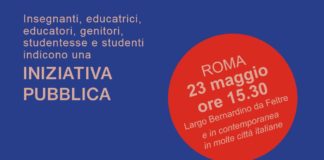 Una manifestazione per chiedere al Governo più insegnanti e l’assunzione di precari e precarie