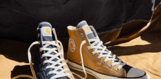 Converse x Carhartt con le scarpe WIP Renew Chuck 70 converse carhartt