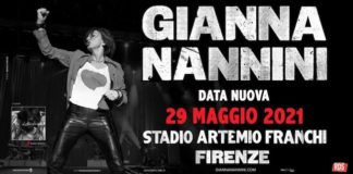 Gianna Nannini il 29 maggio 2021 in concerto a Firenze nannini 29 maggio 2021