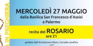 Rosario dalla Chiesa di San Francesco d’Assisi a Palermo: ecco quando rosario 27 maggio 2020