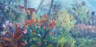 Romantic landscapes and nostalgia for the origins in Mat Relox’s artworks (IE) the echo park los angeles