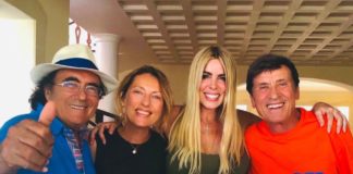 Gianni Morandi, blitz a casa di Al Bano: la foto tutti insieme a Cellino San Marco