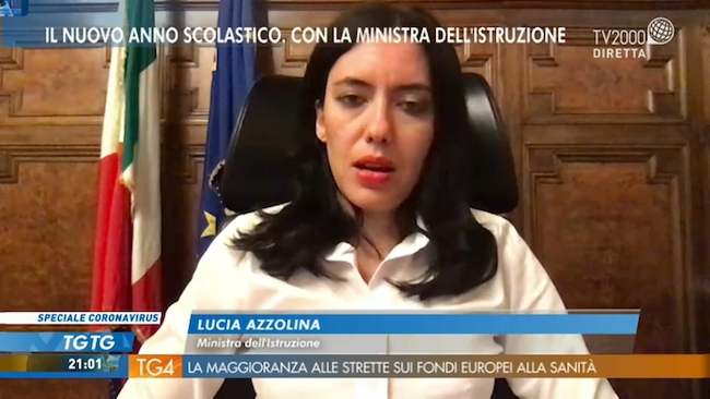 azzolina su tv2000